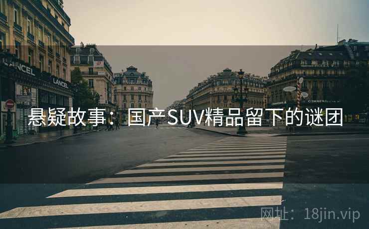 悬疑故事:国产SUV精品留下的谜团 第2张 悬疑故事:国产SUV精品留下的谜团 第2张