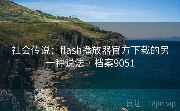 社会传说：flash播放器官方下载的另一种说法 · 档案9051  第2张